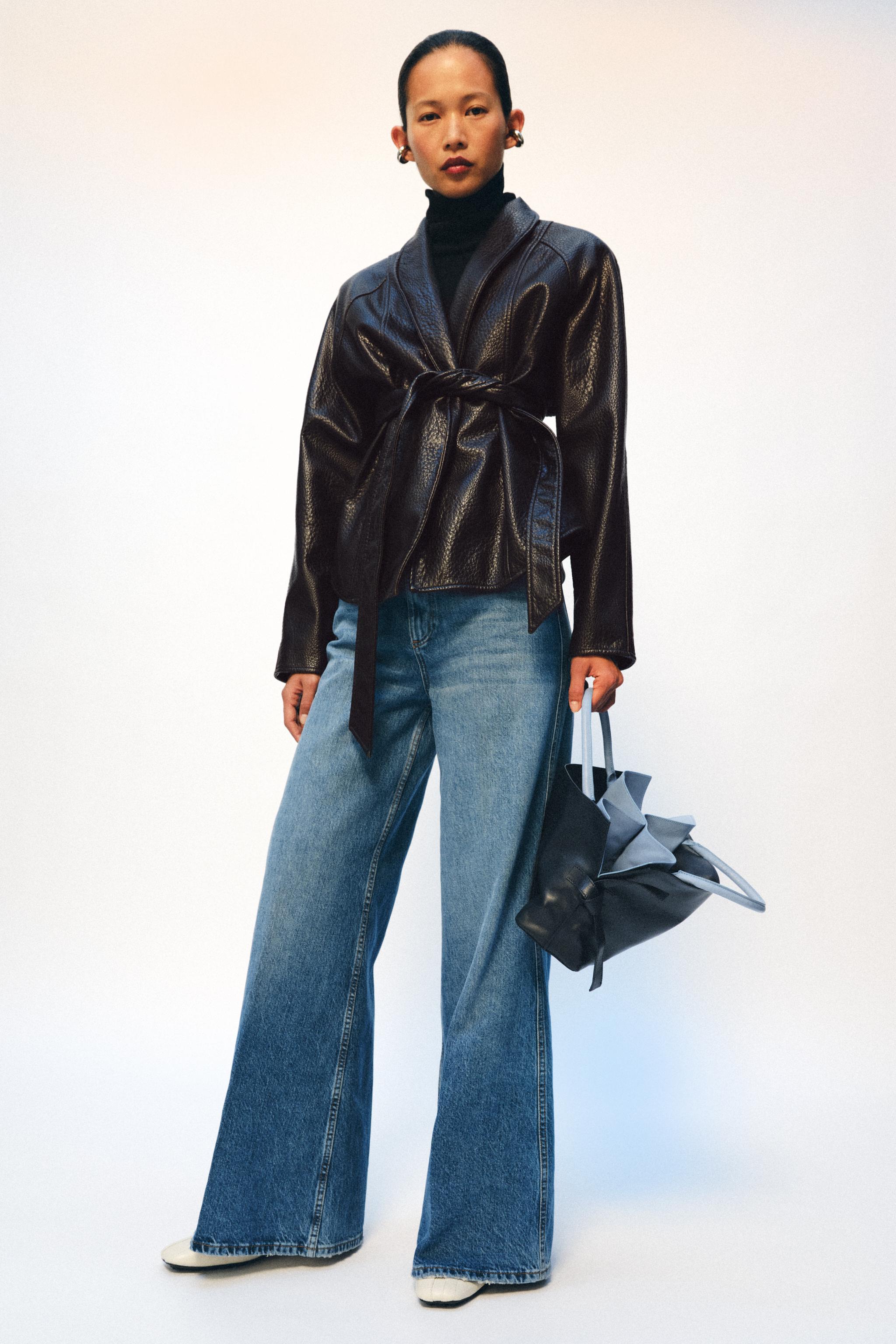 ZW COLLECTION HIGH-WAIST FLARE JEANS