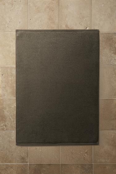 Zara EXTRA SOFT NON-SLIP BATH MAT - Dark mink