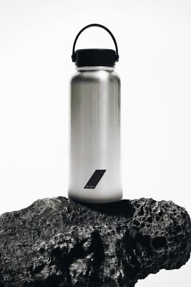 1L STAINLESS STEEL BOTTLE - Silver by Zara - Image 0
