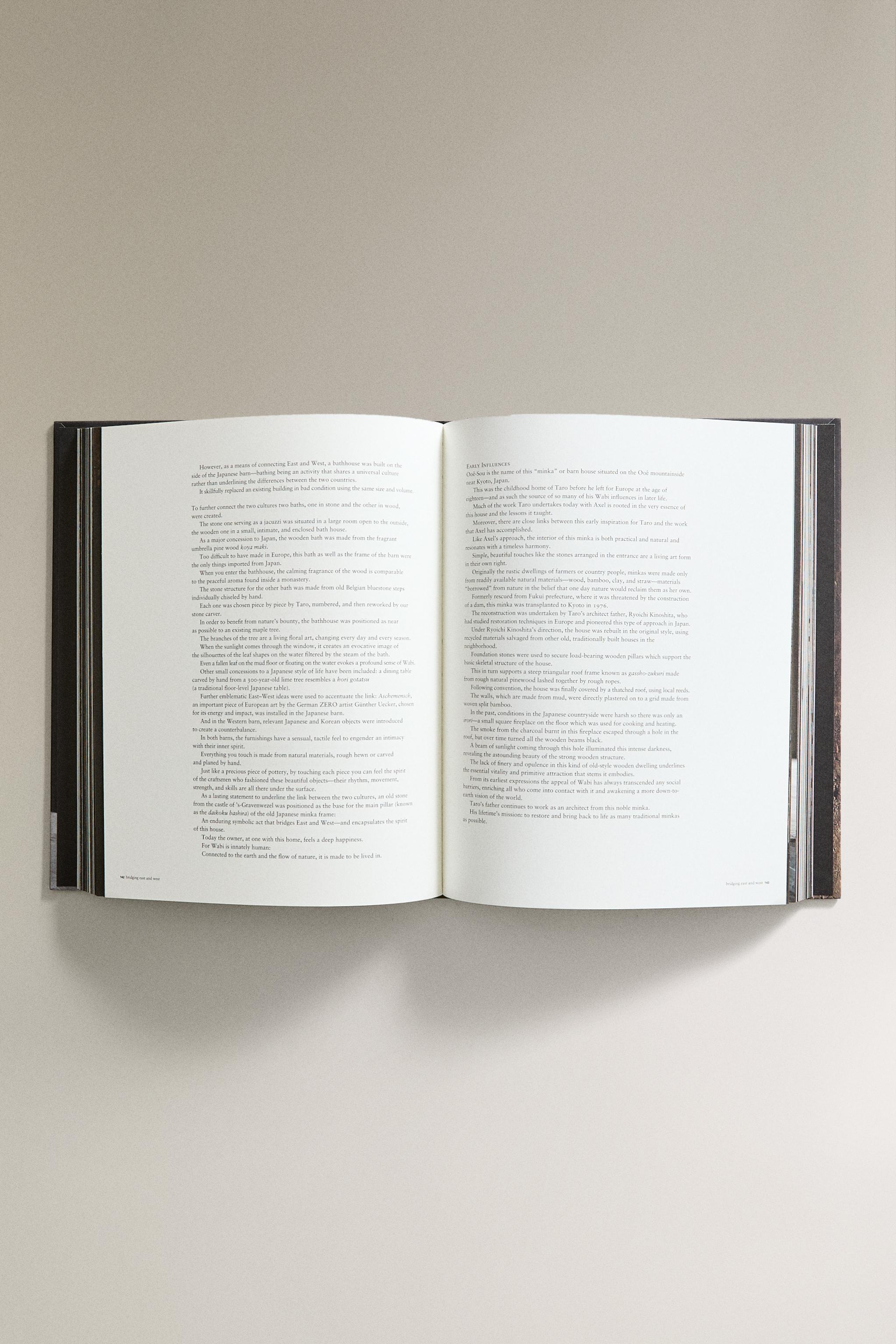 WABI SABI AXEL VERVOORDT BOOK (ENGLISH) - Dark brown | ZARA United
