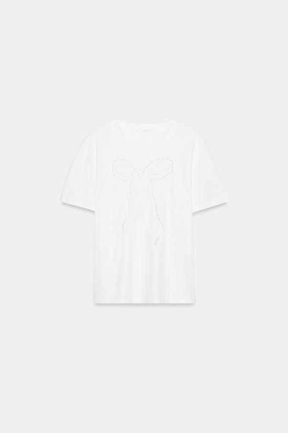 FRONT BOW T-SHIRT