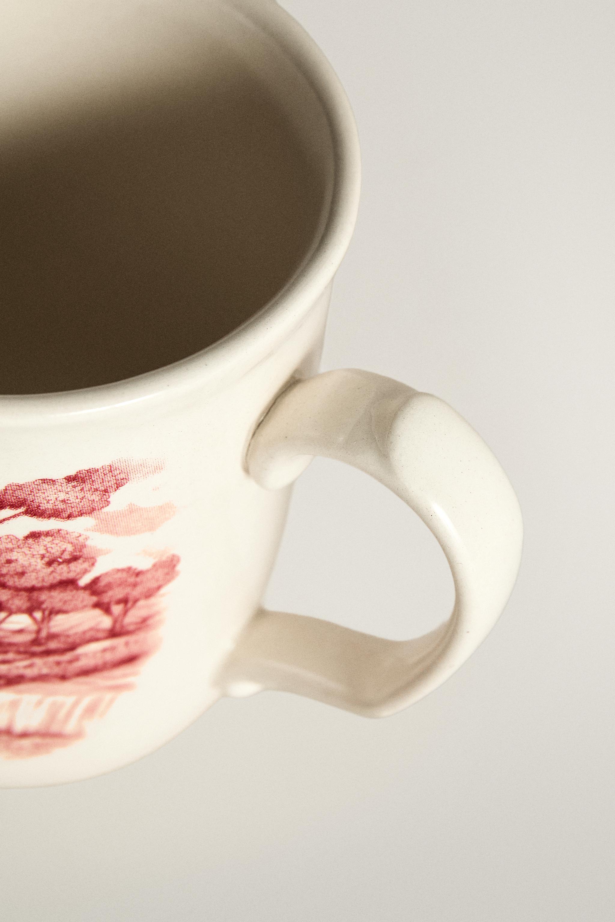 EARTHENWARE LANDSCAPE MUG