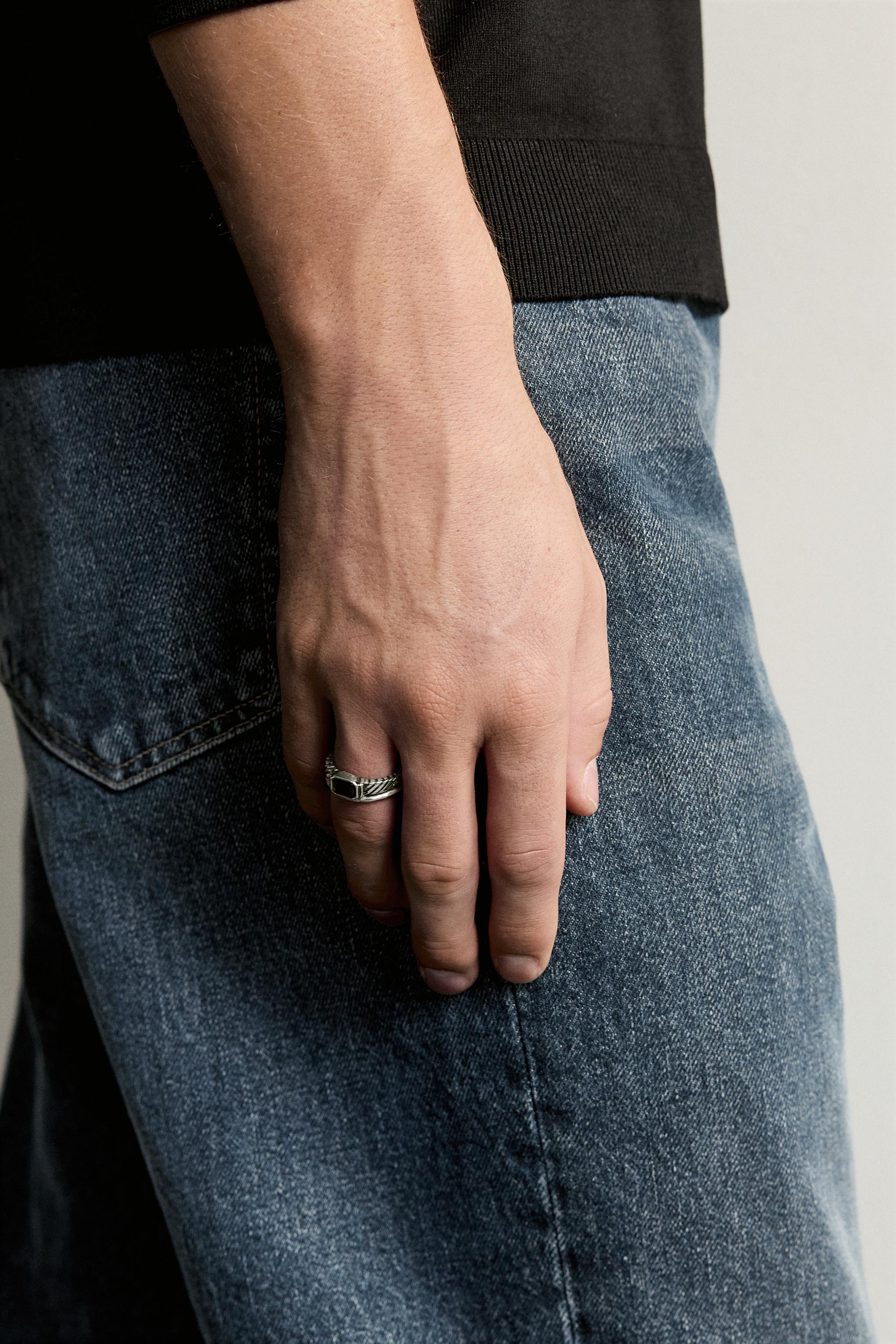 MIXED METAL RING 2-PACK — Multicolored