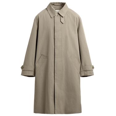 معطف واق من المطر WATER REPELLENT - بيج فاتح الخاص بـ Zara