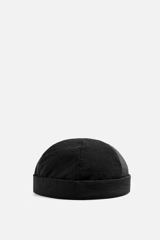 SHORT TECHNICAL HAT popular Ecru ZARA Australia