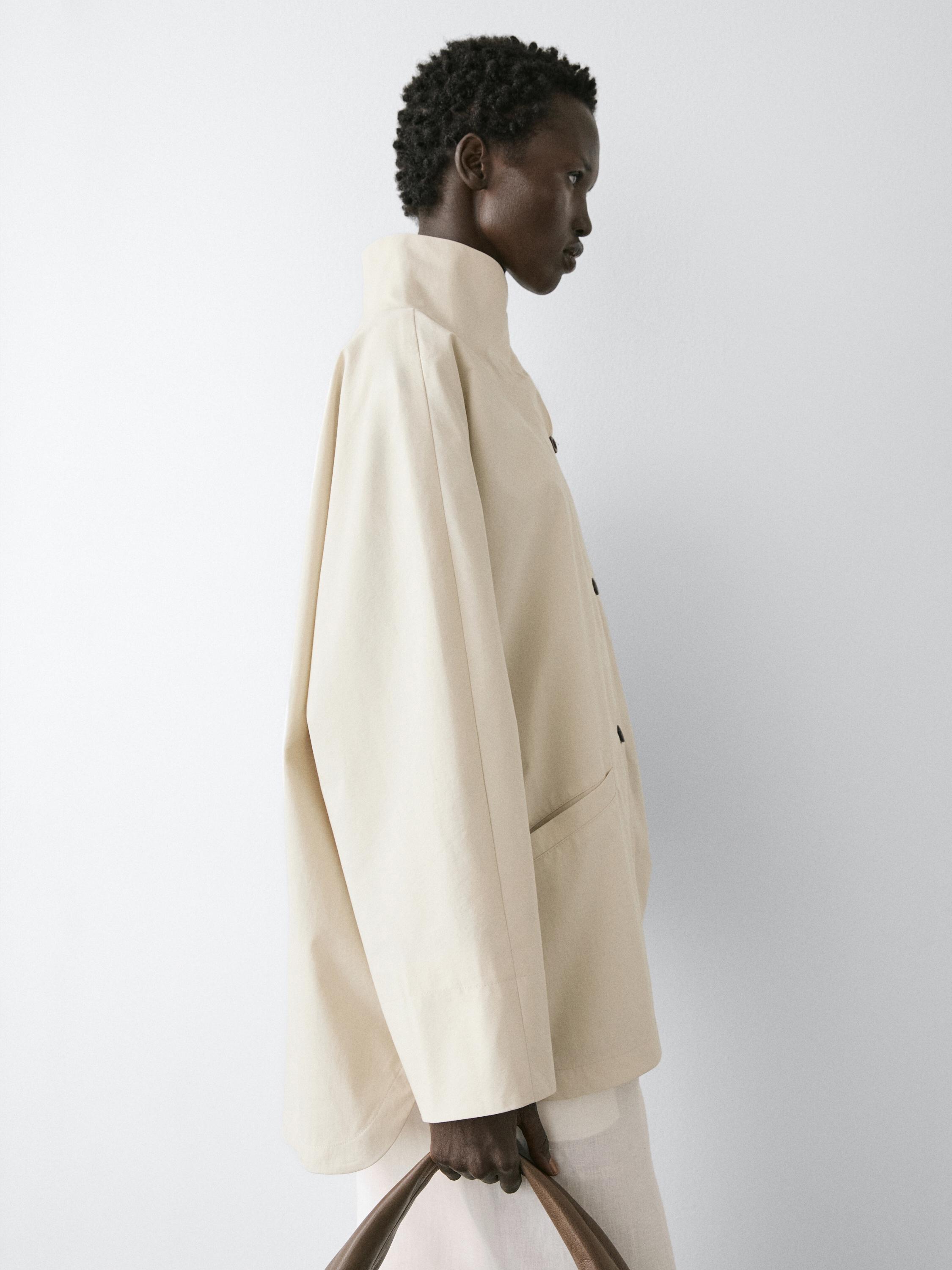 Veste à col montant