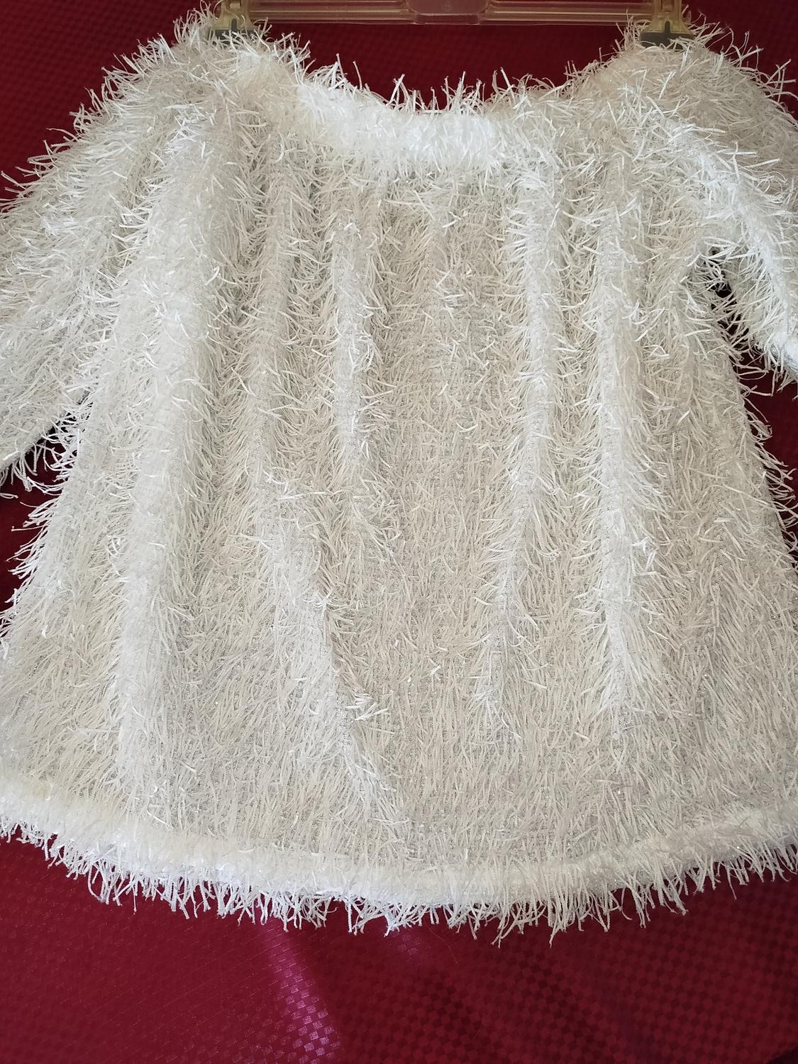 FUZZY SHIMMERY SWEATER - Image 6