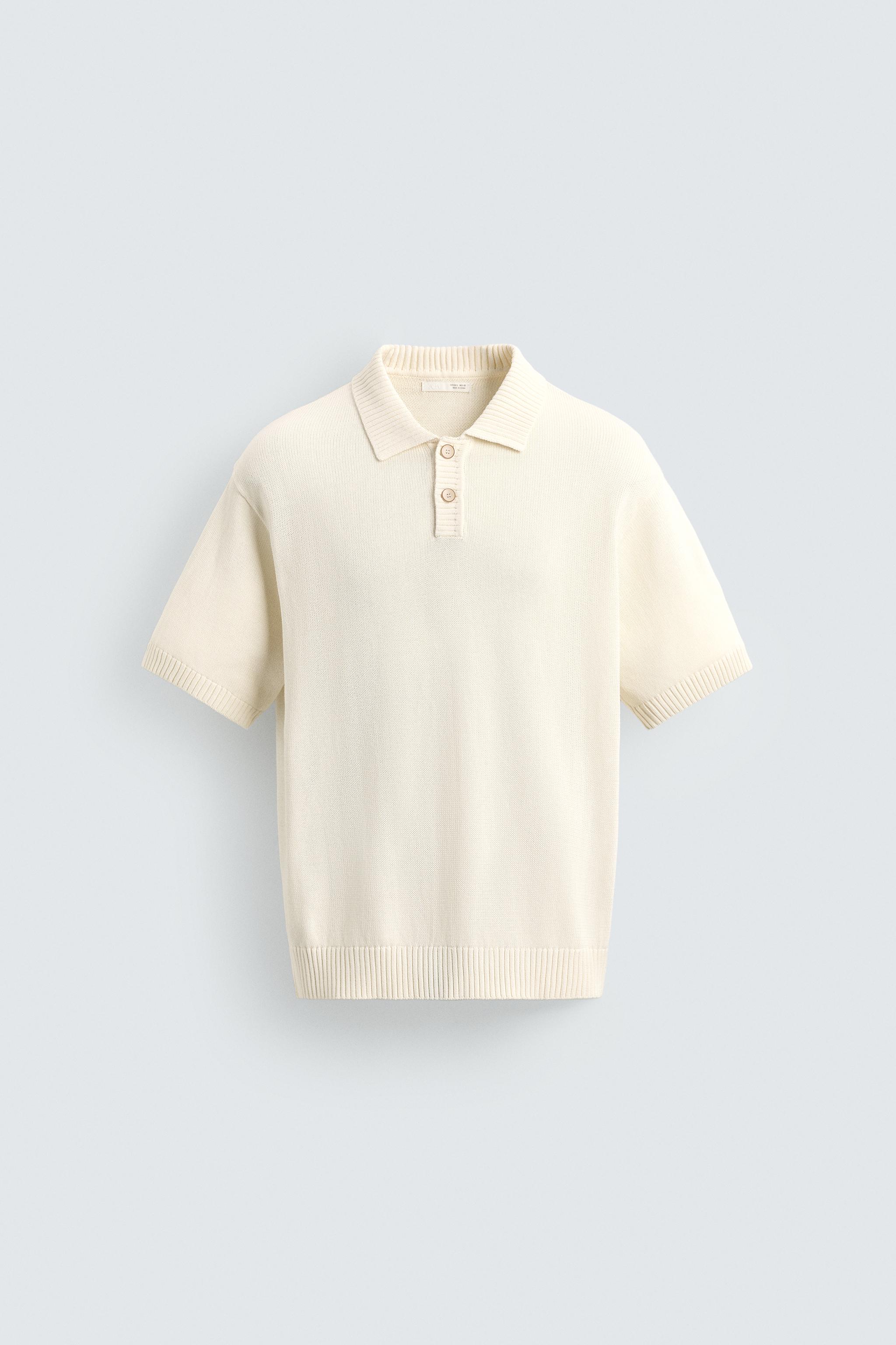 RELAXED FIT TEXTURED KNIT POLO