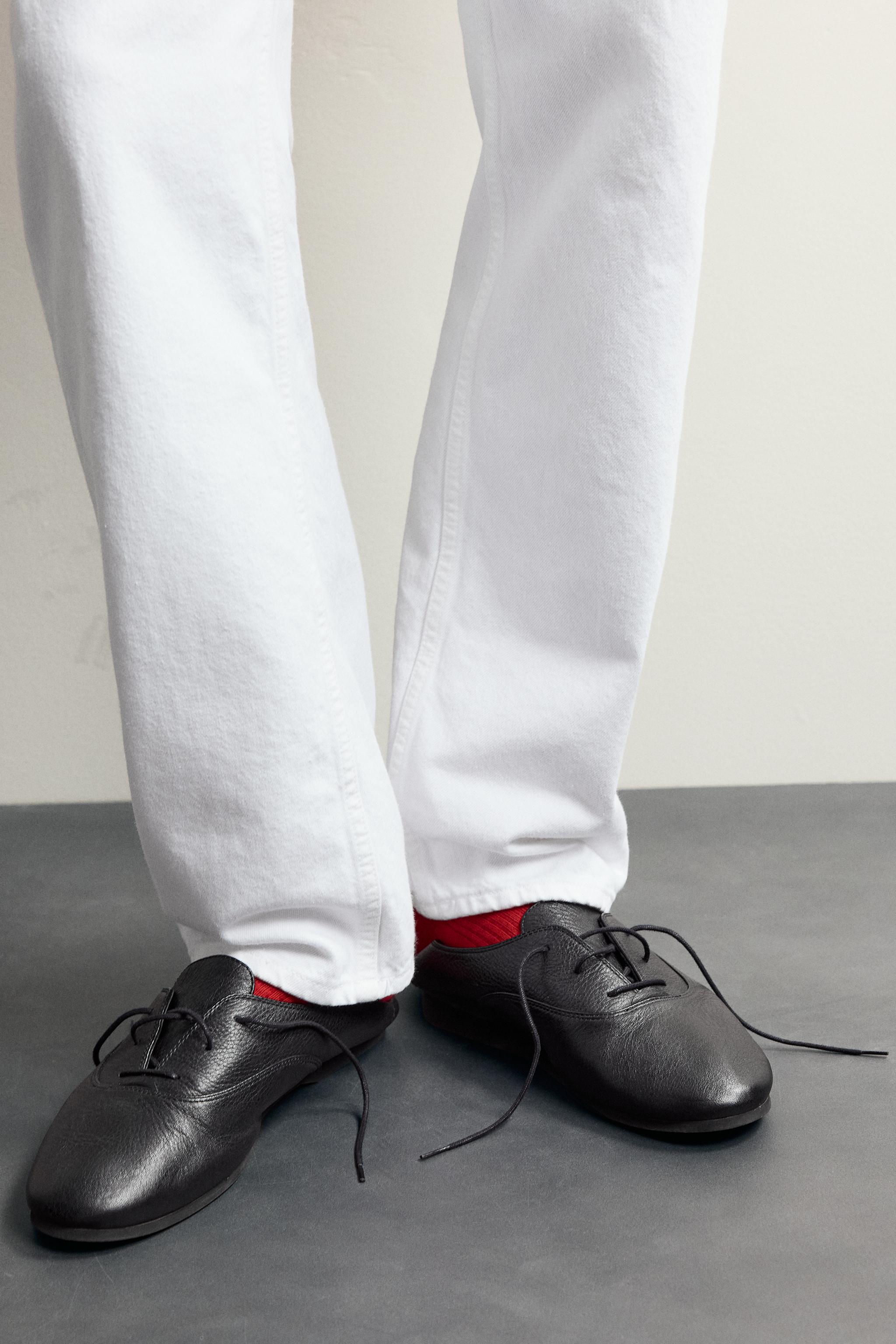 AARON LEVINE X ZARA LEATHER SHOES
