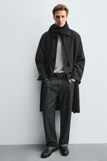 BOTTES CHELSEA EN CUIR - Noir de Zara - Image 1