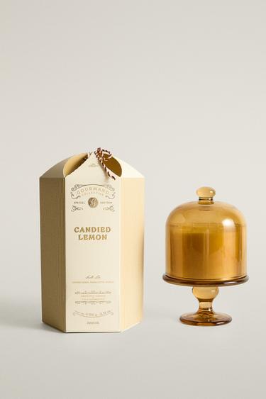 (350 G) CANDIED LEMON SCENTED CANDLE — Lemon 1