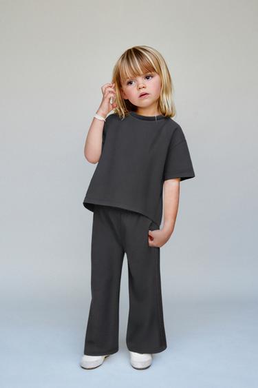 БРЮКИ WIDE LEG — АНТРАЦИТОВО-СЕРЫЙ от Zara