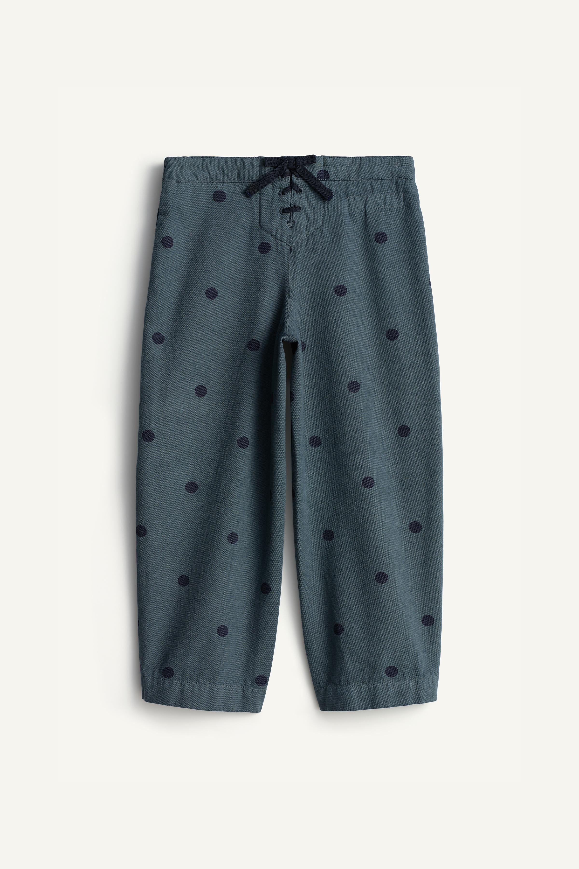 LIMITED EDITION POLKA DOT BUTTON BALLOON PANTS