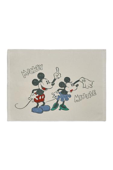Zara KIDS’ MICKEY & MINNIE ©DISNEY BATH MAT - Light beige