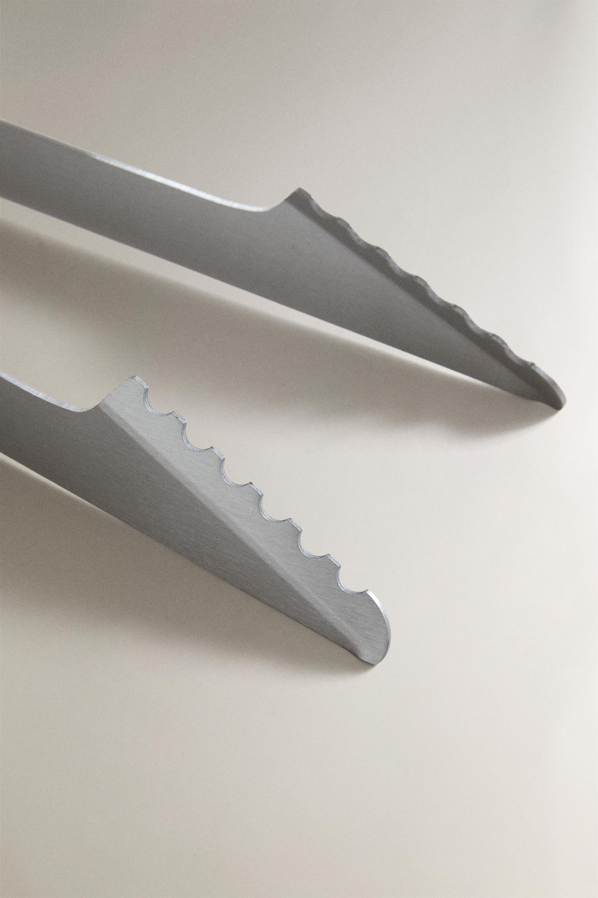 STEEL BBQ TONGS