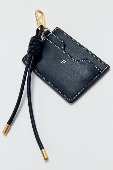 CARD HOLDER CHARM - Black by Zara