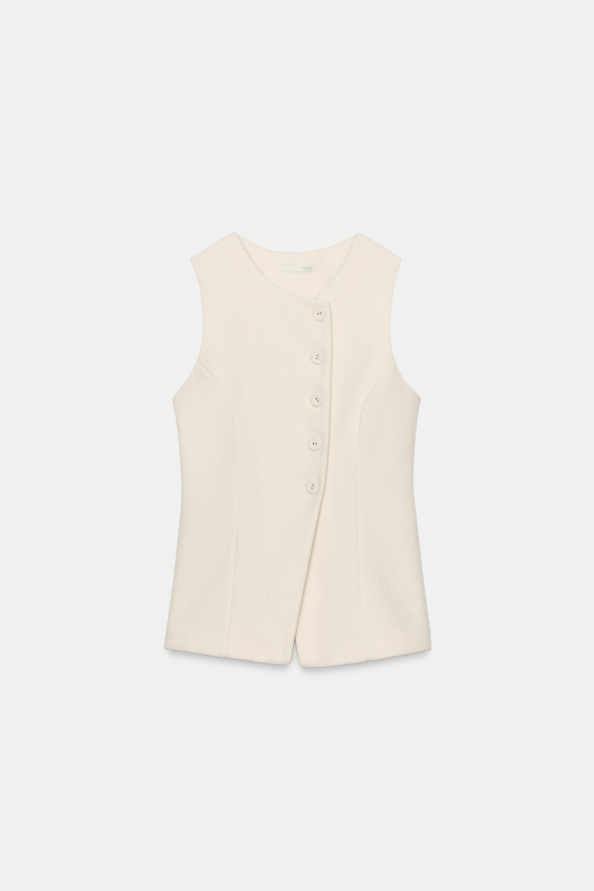 WOOL BLEND VEST