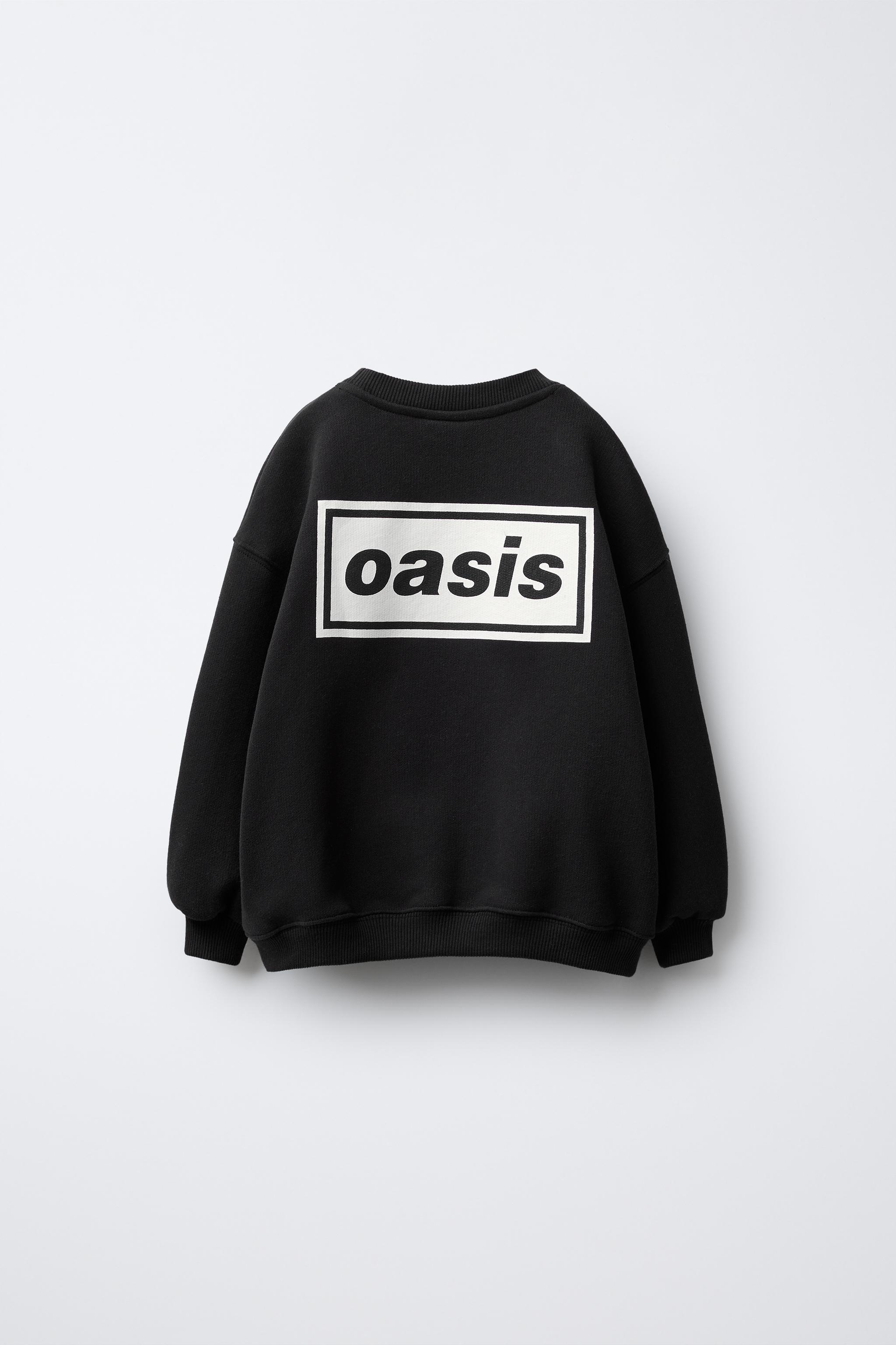 OASIS®スウェットシャツ - ブラック | ZARA Japan / 日本