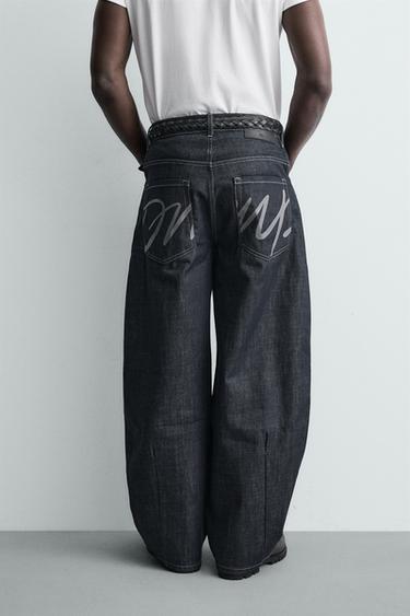 BALLOON FIT JEANS - Blue by Zara - Image 2