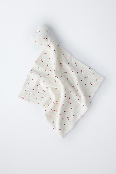 TEXTURED HEART COMFORTER - Ecru by Zara - Image 2