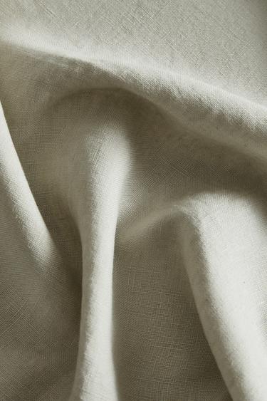 WASHED LINEN TABLECLOTH - Greenish by Zara - Image 3