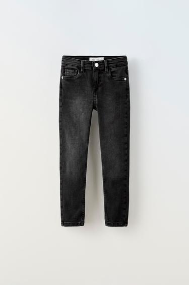 JEANS SKINNY - Negro de Zara