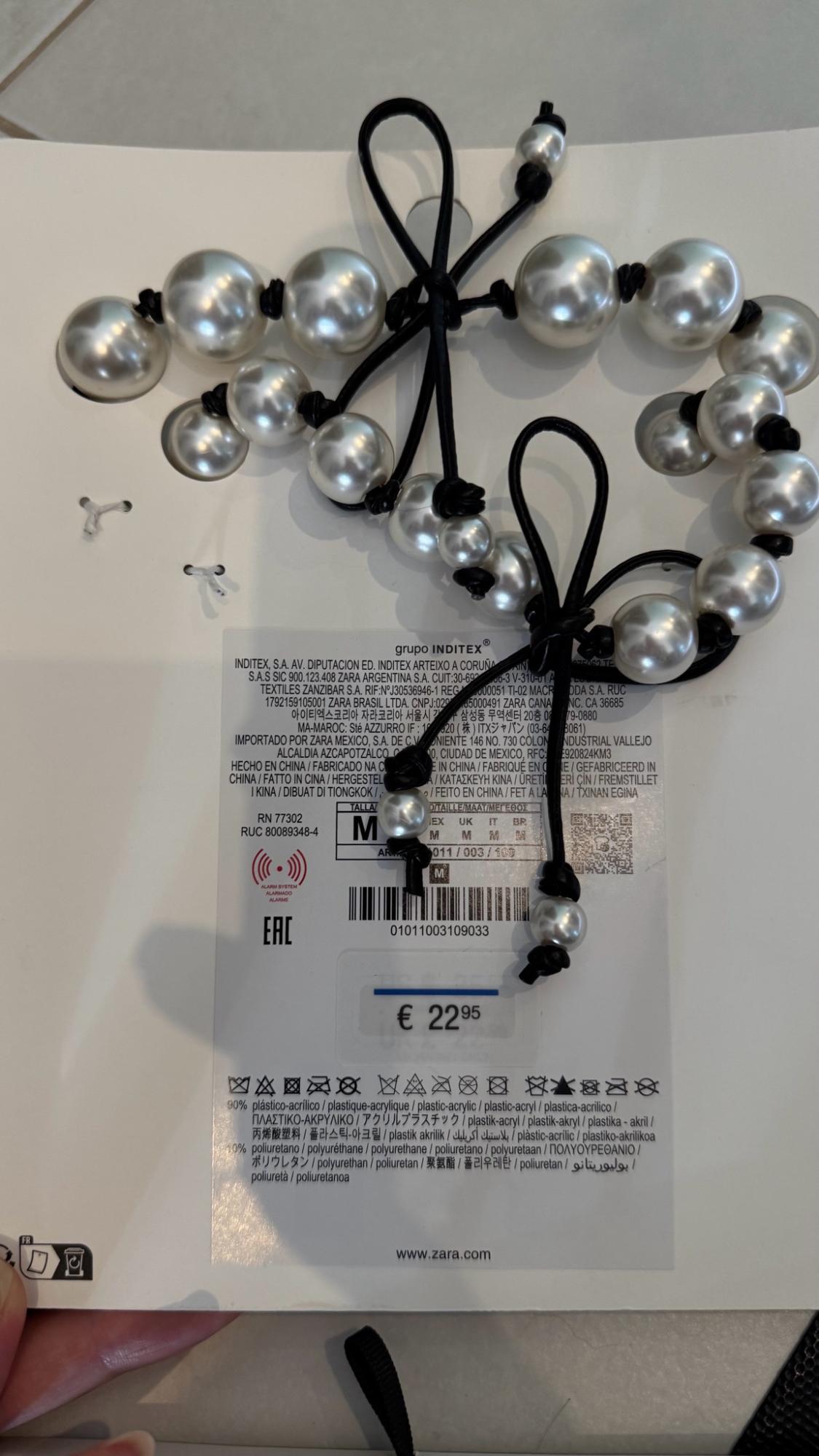 PACK OF 2 FAUX PEARL NECKLACES - Image 2