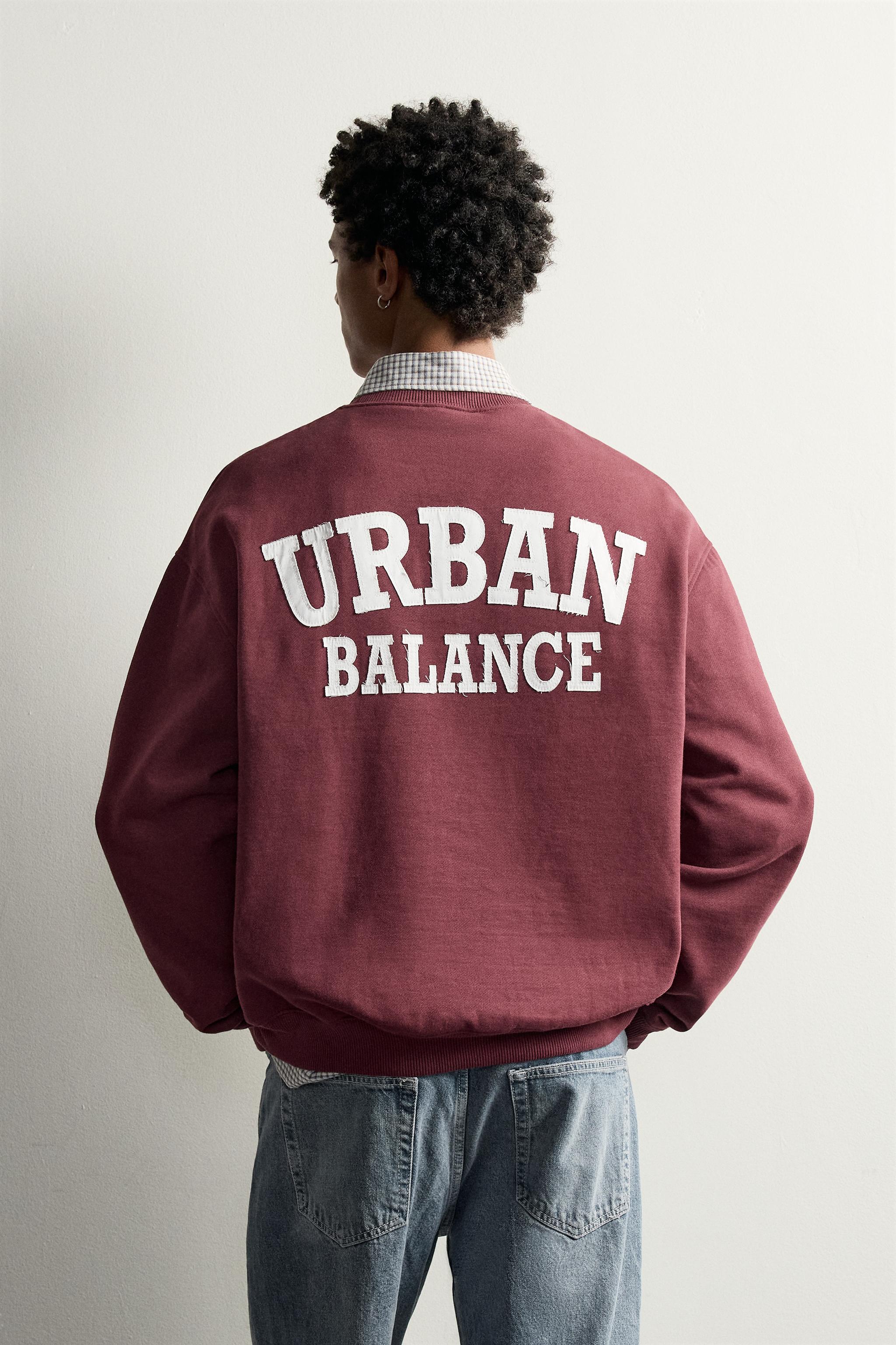 SWEAT RELAXED FIT INSCRIPTION PIÈCE
