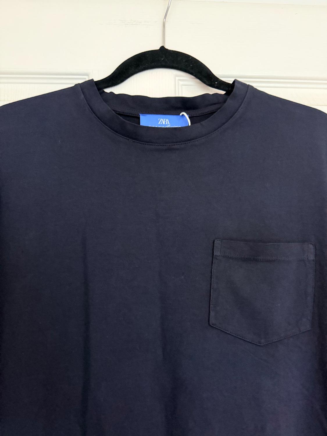 AARON LEVINE X ZARA LONG SLEEVE POCKET T-SHIRT - Image 2