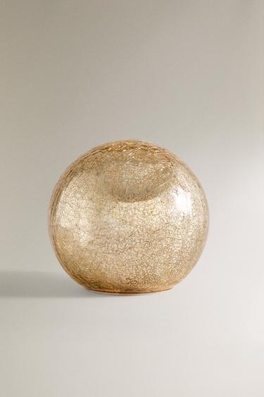 LED 조명 볼 크리스마스 트리 장식(소형) - Zara의 골드 - 이미지 0