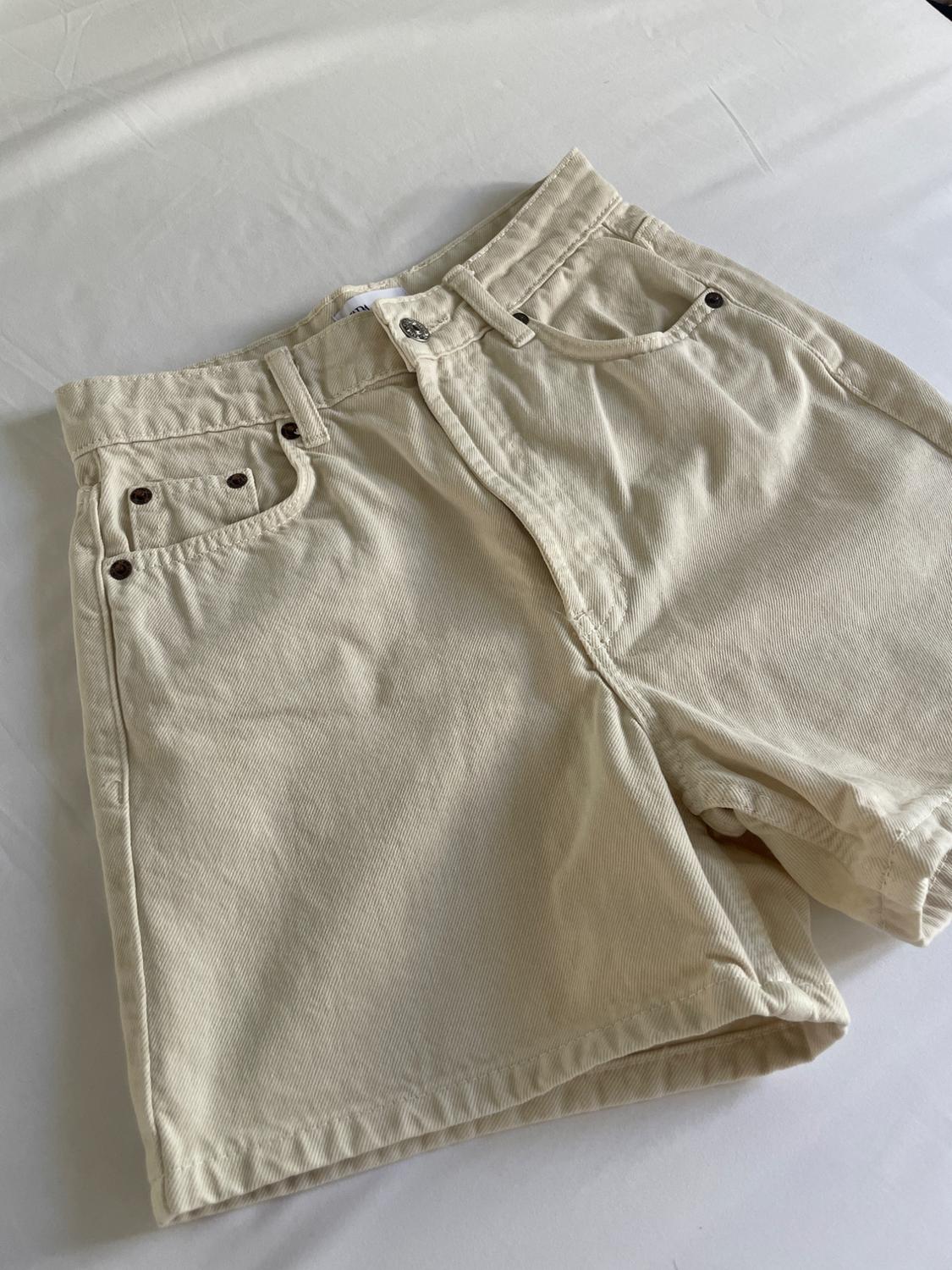 SHORT VAQUERO BLANCO TIRO ALTO - Image 3