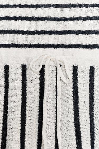 STRIPED CUT-OUT KNIT DRESS - striped by Zara - Image 5