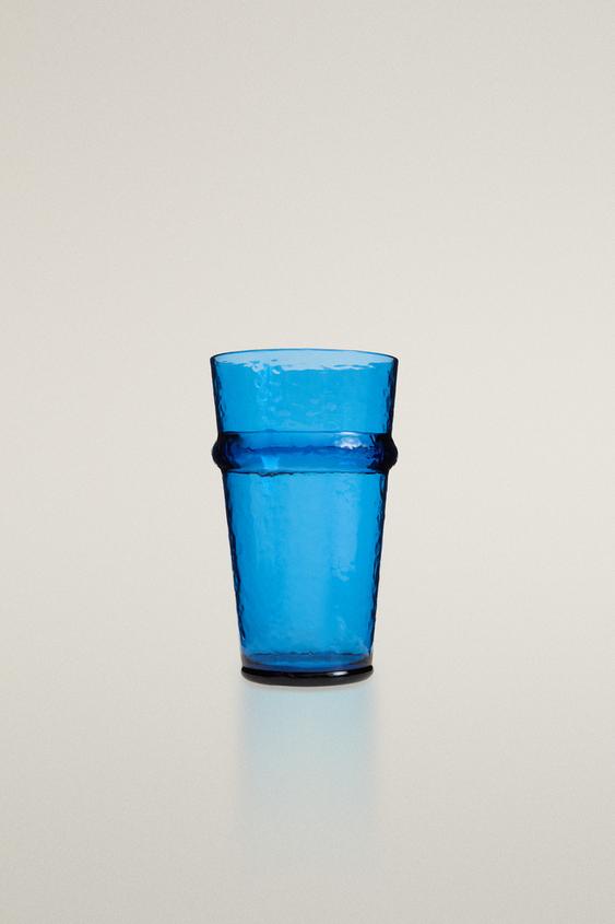 ACRYLIC SOFT DRINK TUMBLER - Blue by Zara - Image 0