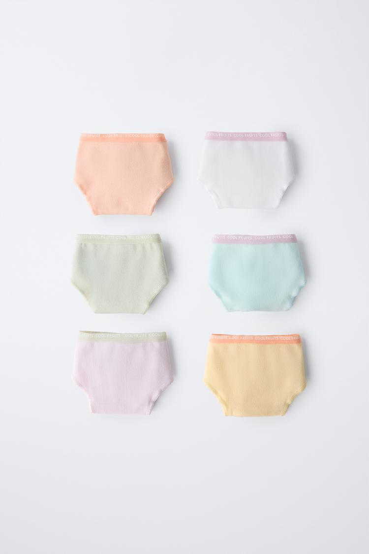 Лет 14 трусиках 6-14 ЛЕТ/НАБОР ИЗ ШЕСТИ ТРУСОВ С БЛЕСТКАМИ И ДЕТАЛЯМИ «ФРУКТЫ» - Разноцветный | ZARA Узбекистан