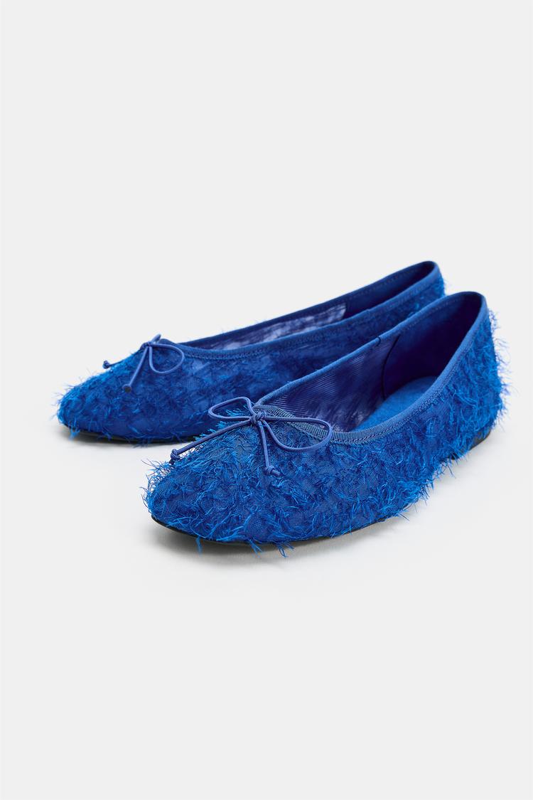 BALLETAS DE TELA CON MOÑO 5