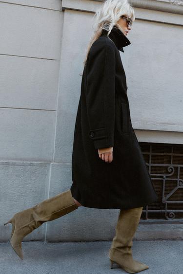 SUEDE HEELED BOOTS — Taupe Gray 1