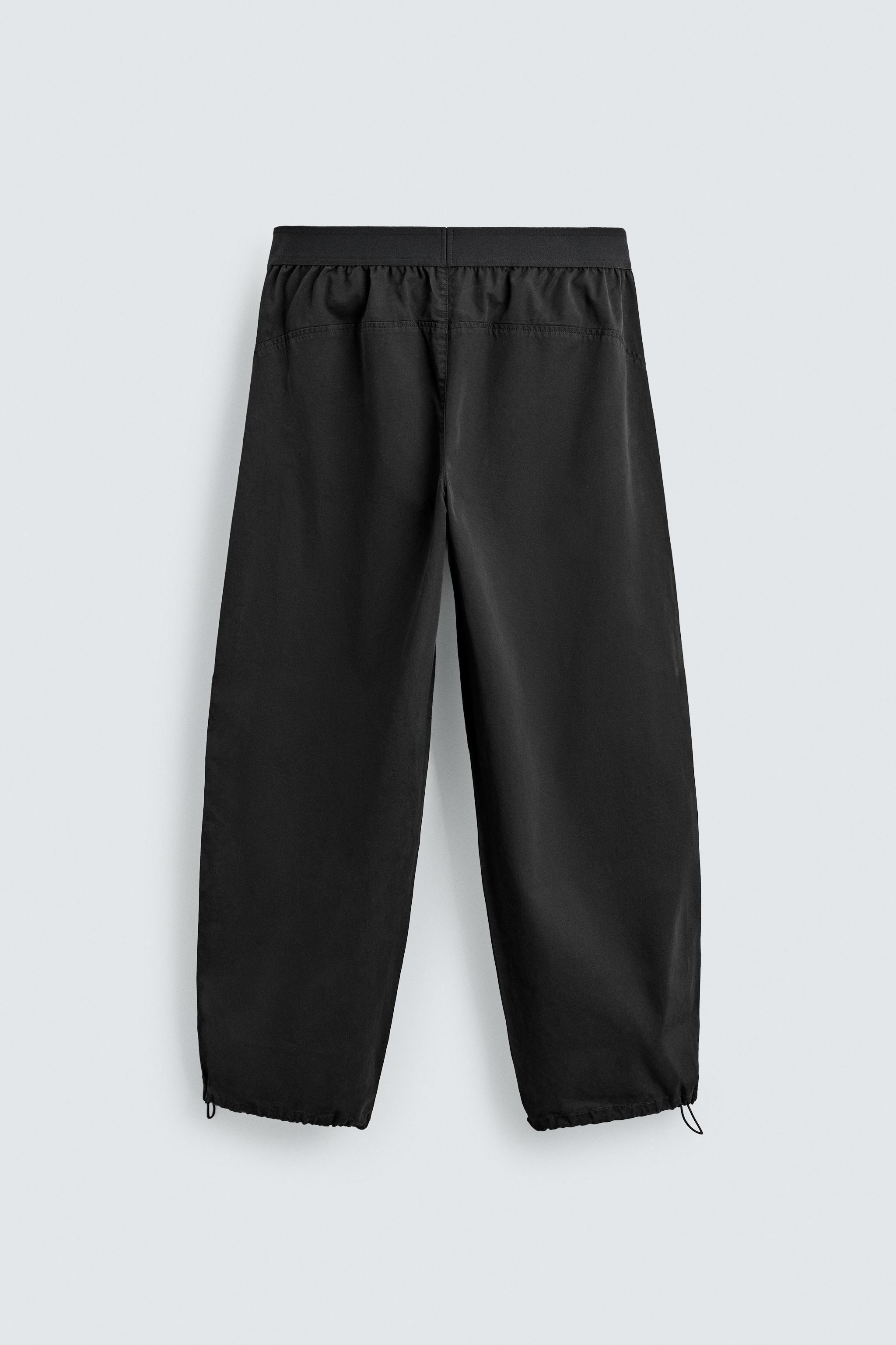 RELAXED FIT PARACHUTE PANTS