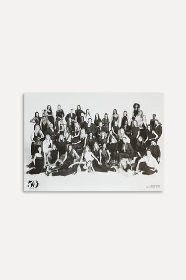 ZARA POSTER STEVEN MEISEL PHOTOGRAPH 50TH ANNIVERSARY - Black / White by Zara