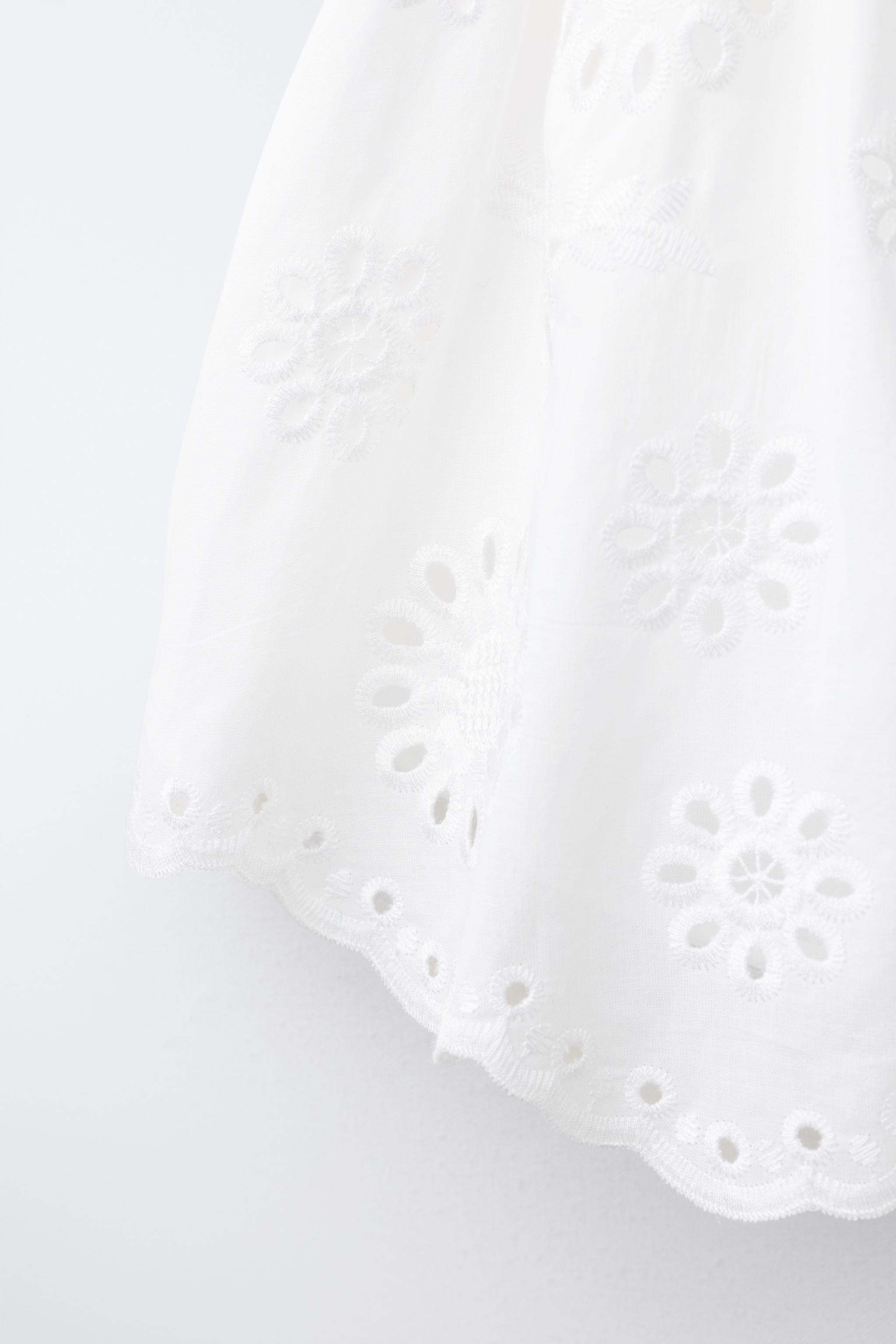 SWISS EMBROIDERED SHORTS