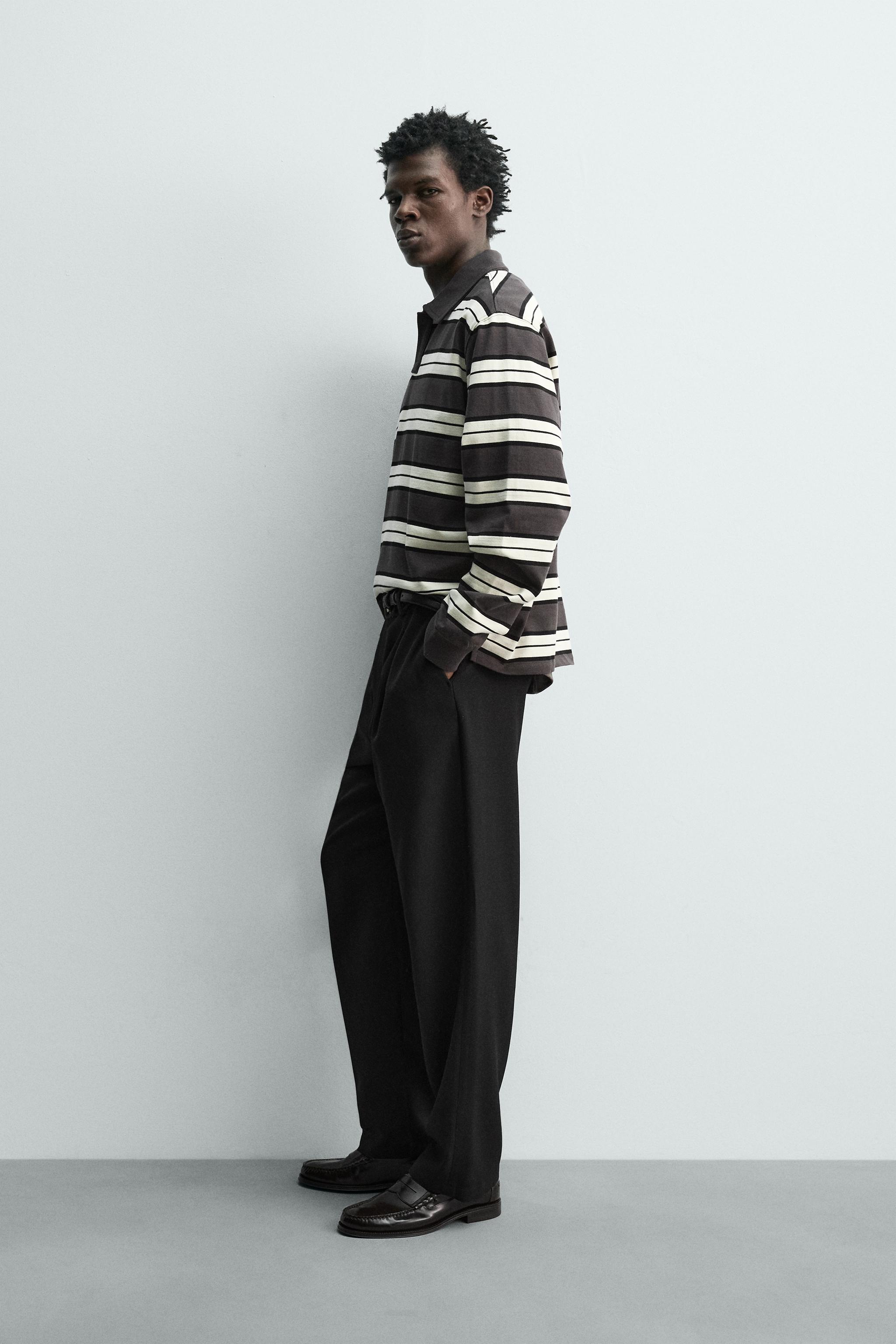 POLO REGULAR FIT À RAYURES