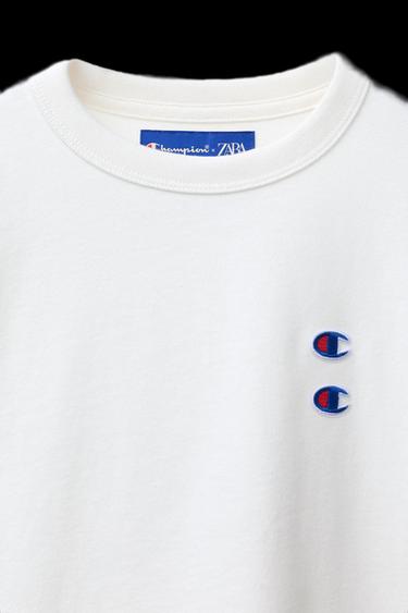 CHAMPION ® X ZARA PATCH T-SHIRT - White by Zara