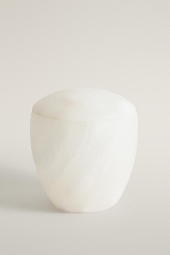 BADEZIMMER-ORGANIZER AUS ALABASTER - Weiß von Zara - Bild 0
