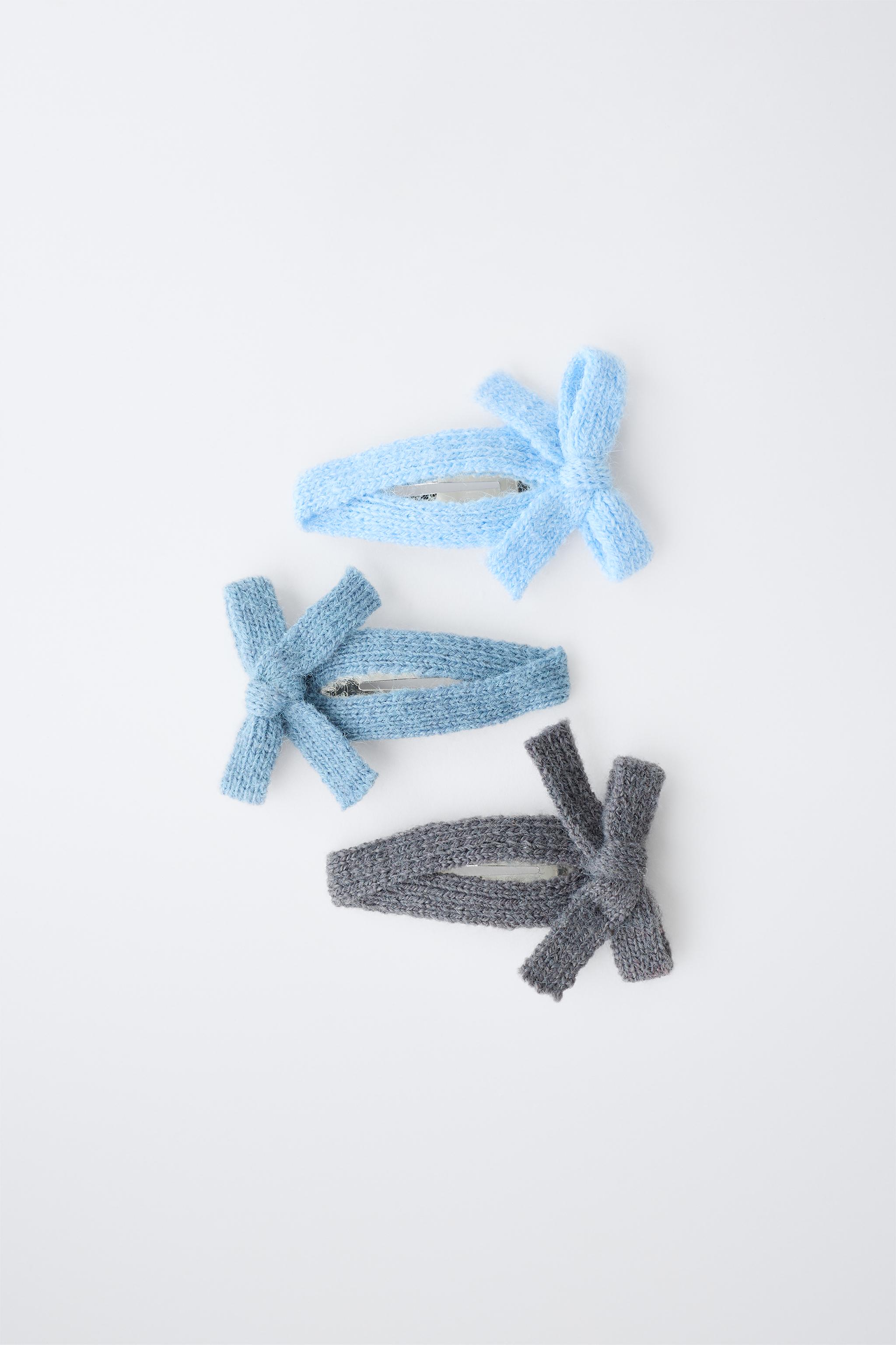 3-PACK OF BOW HAIR CLIPS