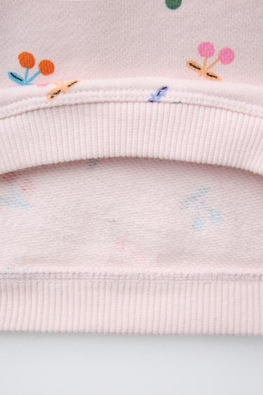 SWEAT IMPRIMÉ CERISES - Rose de Zara - Image 3