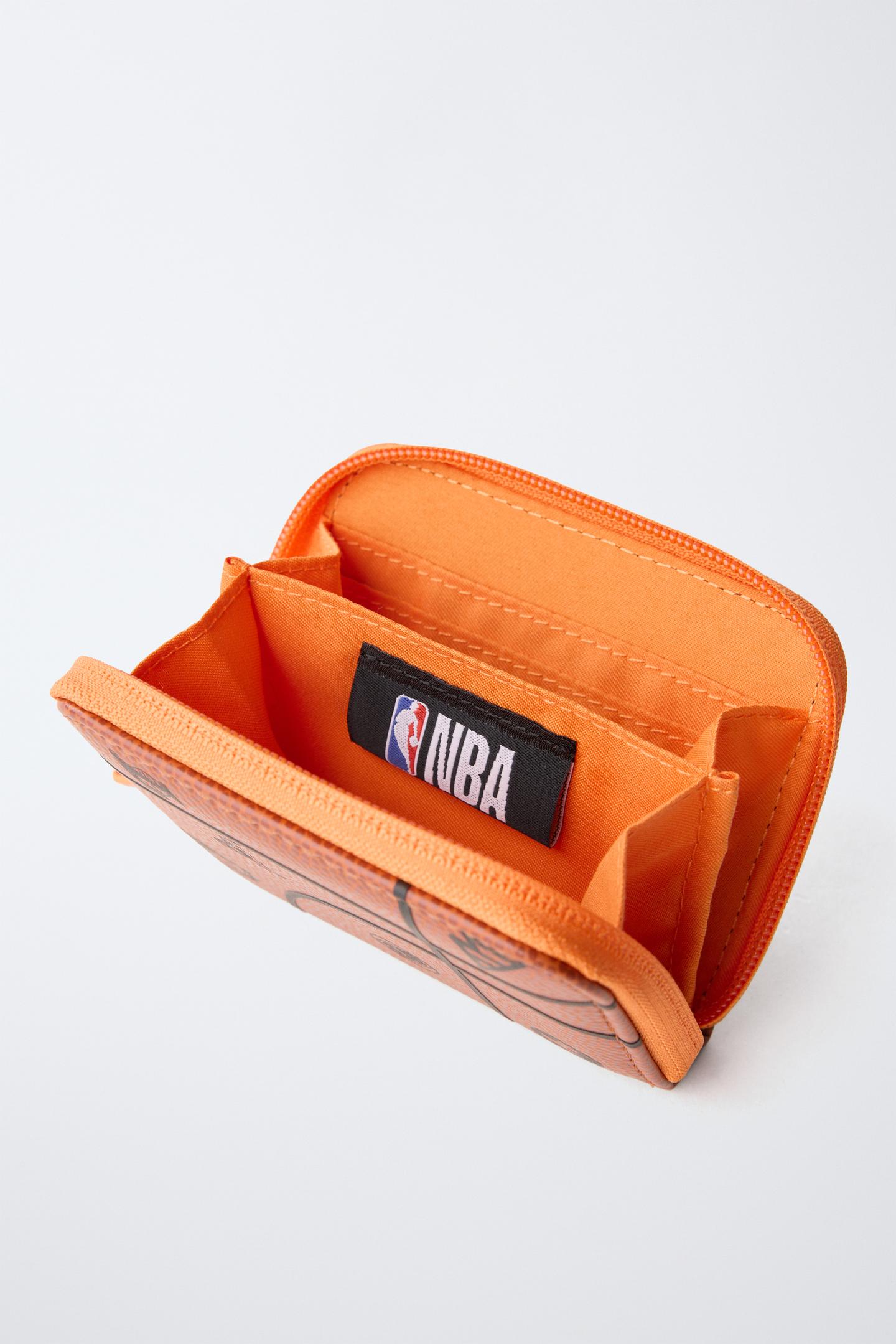 Детский кошелёк Zara NBA Basketball Wallet - Multi Teams, цвет: Оранжевый — фото 5