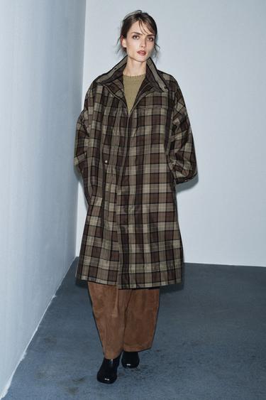 ΓΑΜΠΑΡΝΤΙΝΑ ΚΑΡΟ ZW COLLECTION LIMITED EDITION - Καφέ σκούρο του Zara