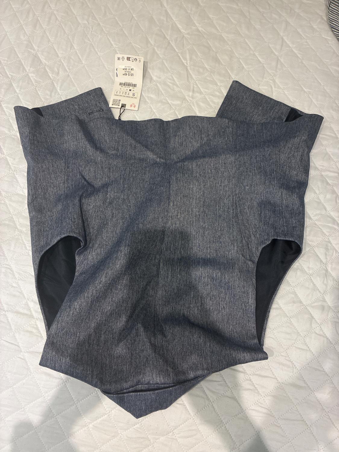 DOUBLE-BREASTED HERRINGBONE WAISTCOAT - Image 2