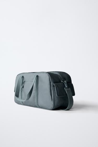 BASIC BOWLING BAG - Blue by Zara - Image 1