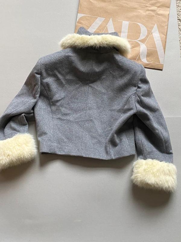 FAUX FUR TRIM JACKET HARRY LAMBERT FOR ZARA X DISNEY - Image 2