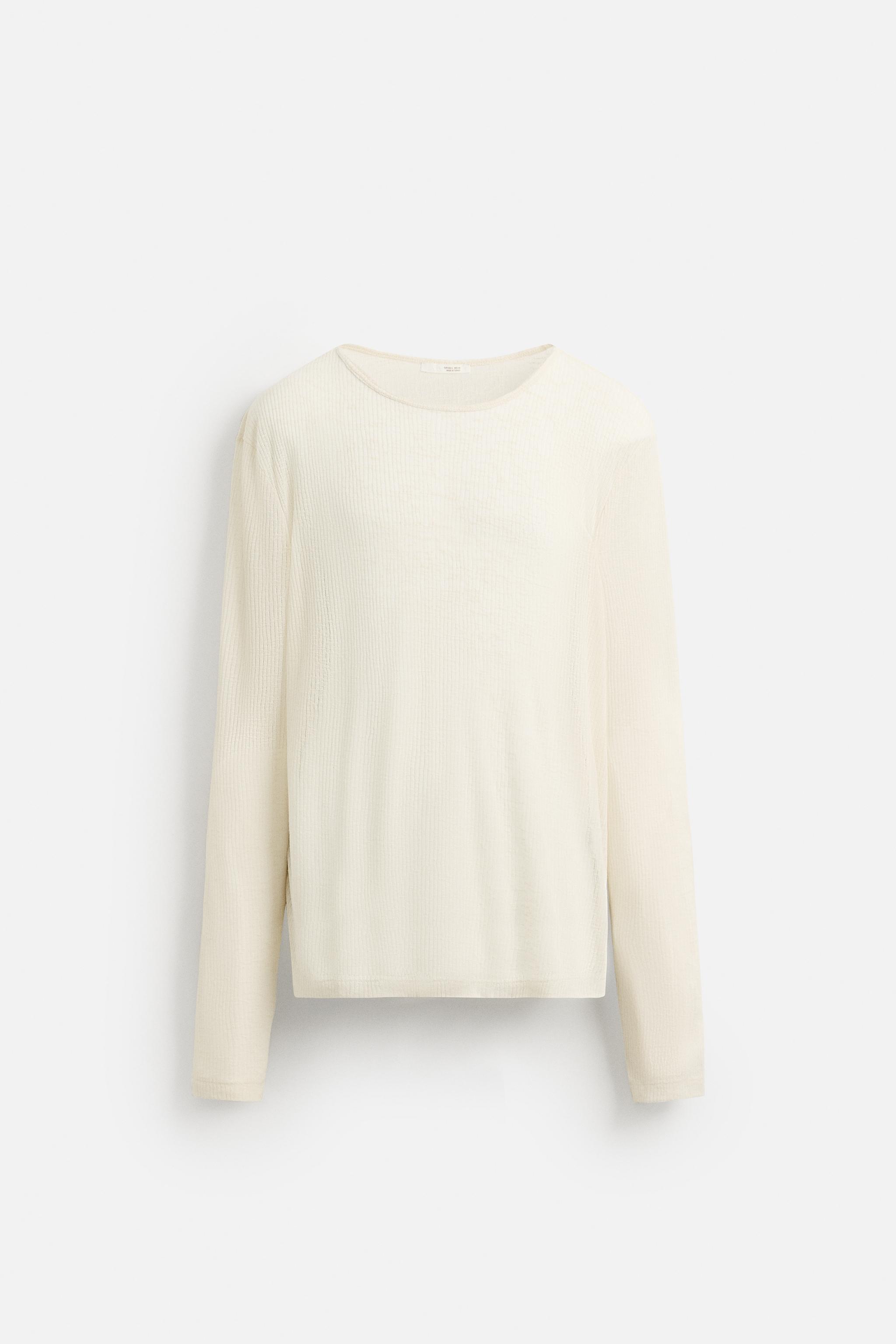 T-SHIRT STRUCTURE SEMI-TRANSPARENT